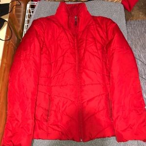 New York Company Red Puffer Jacket